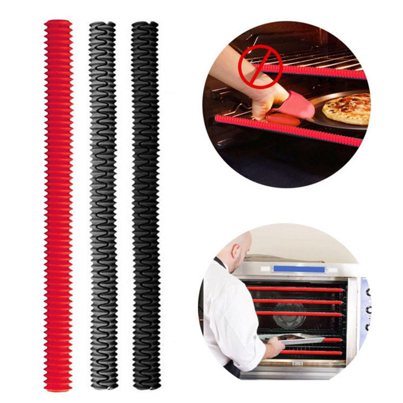 Kitchen Baking Rack - Silikonowy gwintowany piec żaroodporny stojak ochraniacz