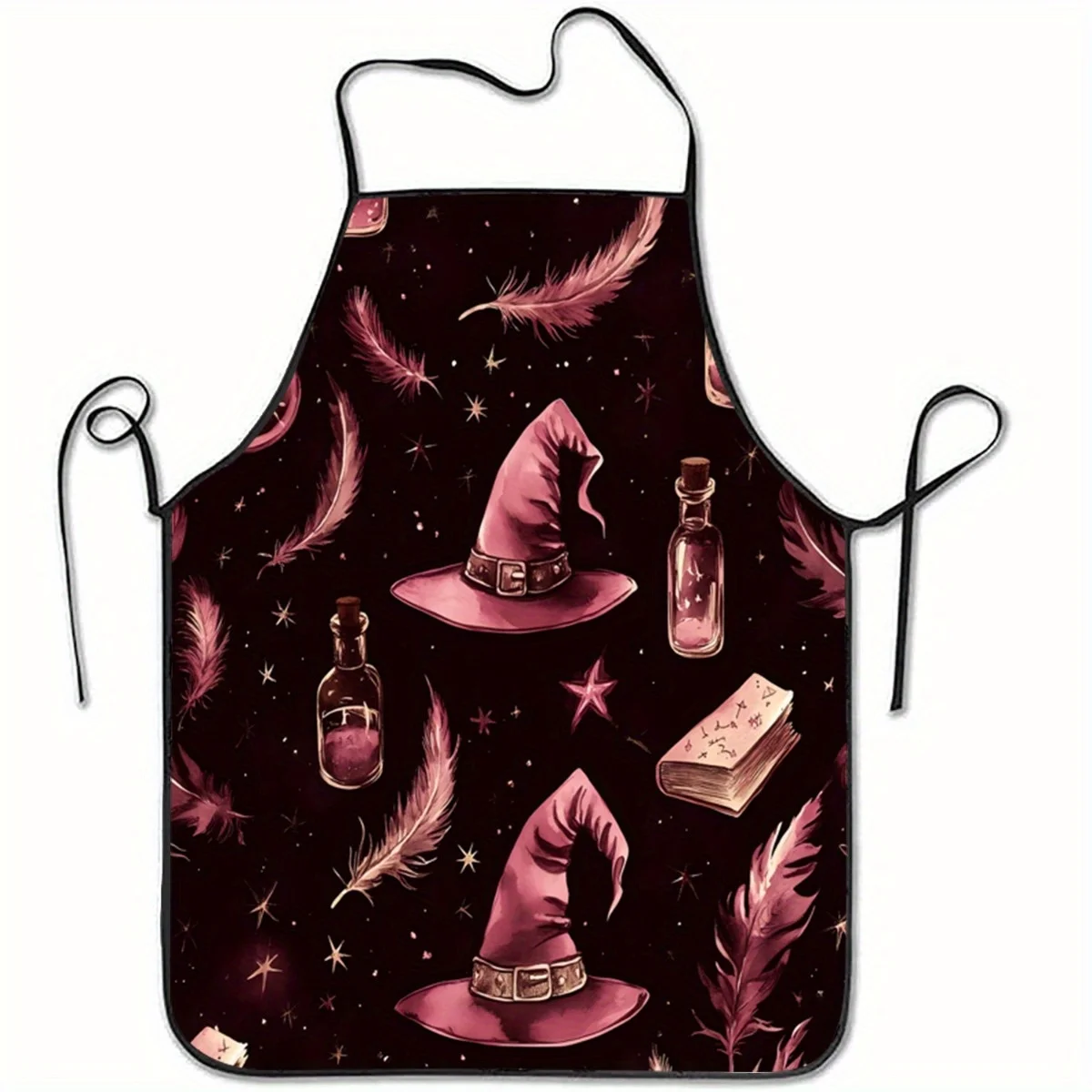 1 szt. Czarny fartuch bez ręka – Kitchen Witch Baking recenzja i cena